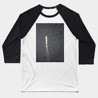 Depth Marker in a Lake Baseball T-Shirt